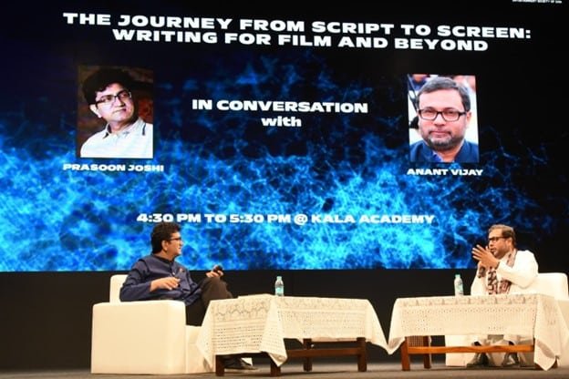 Prasoon Joshi in 55th IFFI Masterclass