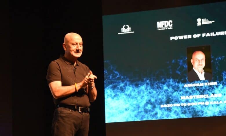 Failure is an Event, never a Person” Anupam Kher at IFFI 2024