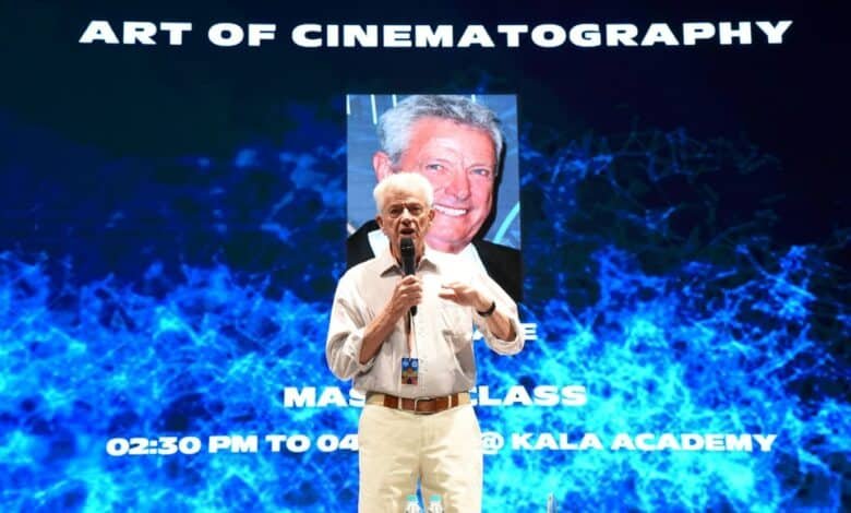 Cinematographers should approach every new film as their first film: John Seale