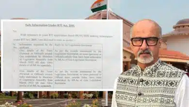 Demand for clarification from Legislature Secretariat on misleading RTI reply about MLAs' tours