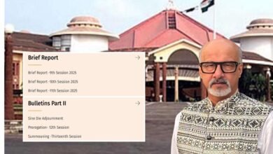 VISHAL PAI CACODE DEMANDS IMMEDIATE UPLOADING OF 12TH SESSION BRIEF REPORT