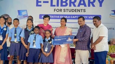 AAP Convenor Arvind Kejriwal Inaugurates E-Library From Benaulim