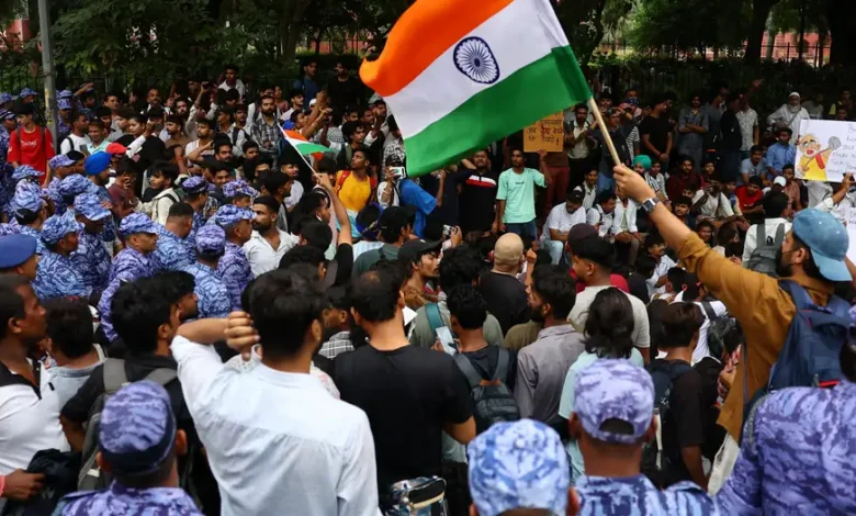 /india-news-police-fire-tear-gas-at-cockroaches-parliament-march