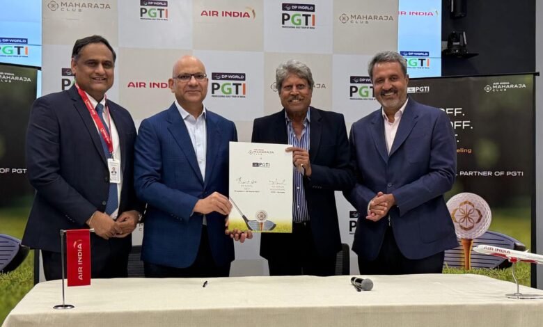 Air India Lends Support to Indian Golf