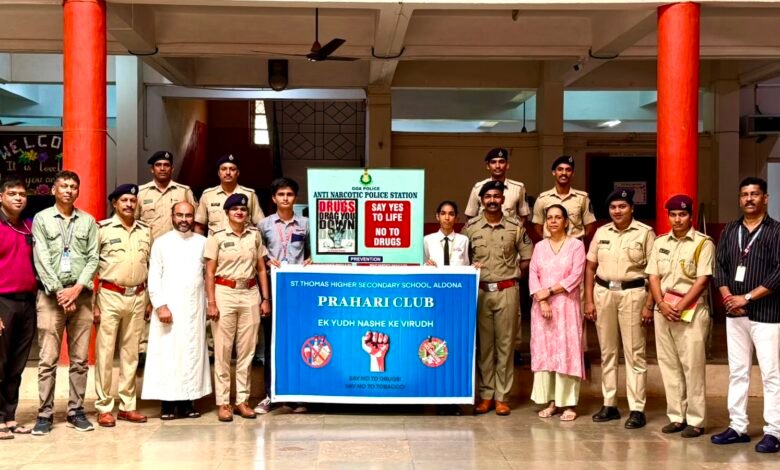 Anti-Drug Awareness Programme at St. Thomas Higher Secondary School