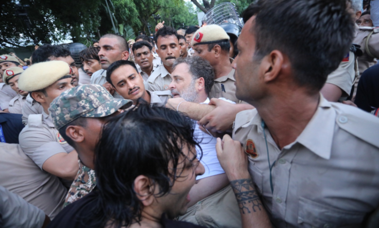 rahul-gandhi-protest-video-pm-modi-residence-delhi-police-action-cjp-march