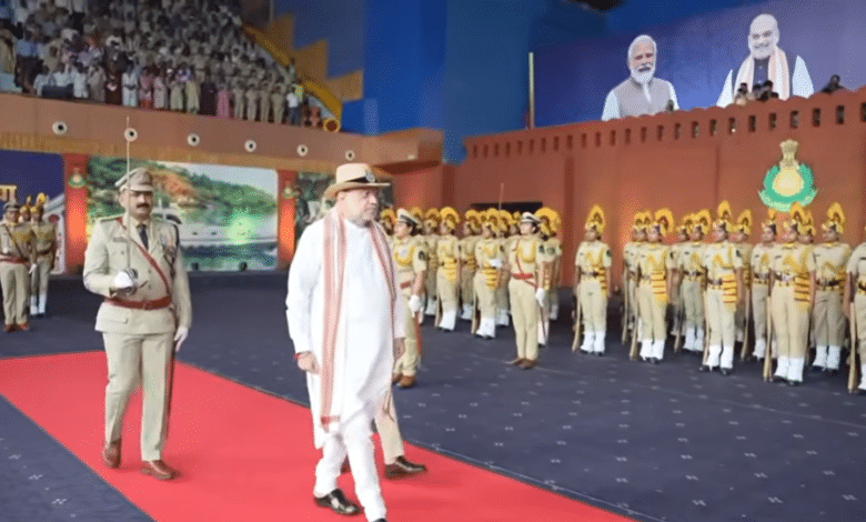 President’s Colour for Goa Police; Amit Shah Hails Its Role in National Security