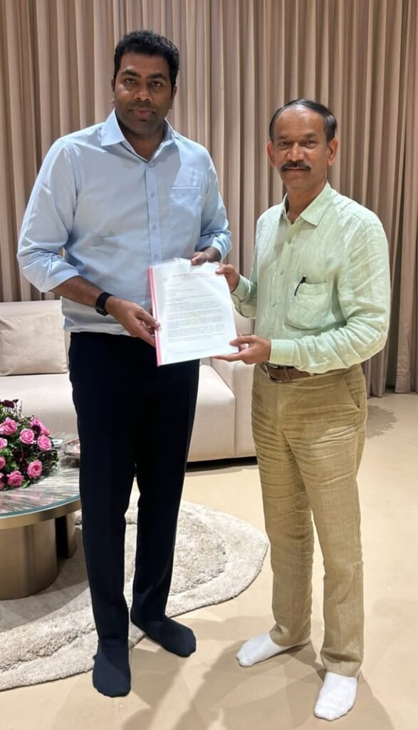 girish Chodankar Meets Tamil Nadu PWD Minister to Pursue Goa House at Velankanni
