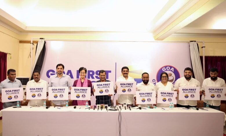 AAP-GFP Form ‘Goa First’ Alliance; Claim to Offer Alternative to BJP-Congress