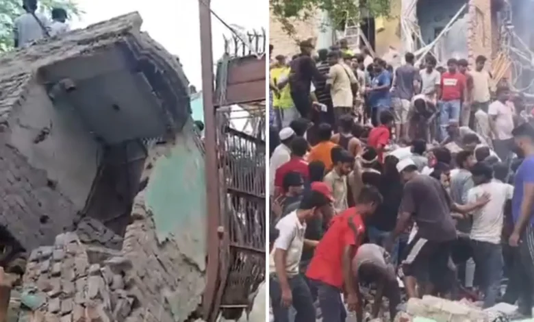 delhi-seemapuri-building-collapse-updates-trapped-rescue-operation-death