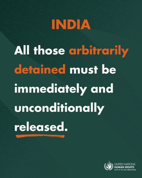 UN Expresses Concern Over Detention of Protesters in Delhi