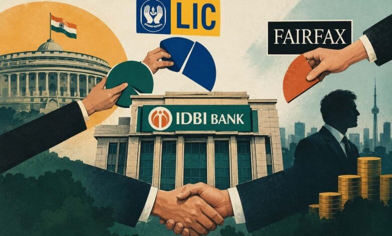 idbi-bank-stake-sale-centre-approves-₹52878-crore-deal-with-fairfax-lic-to-sell-30-24-stake