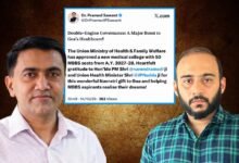 Establish a New Medical College at South Goa District Hospital: Prabhav Naik
