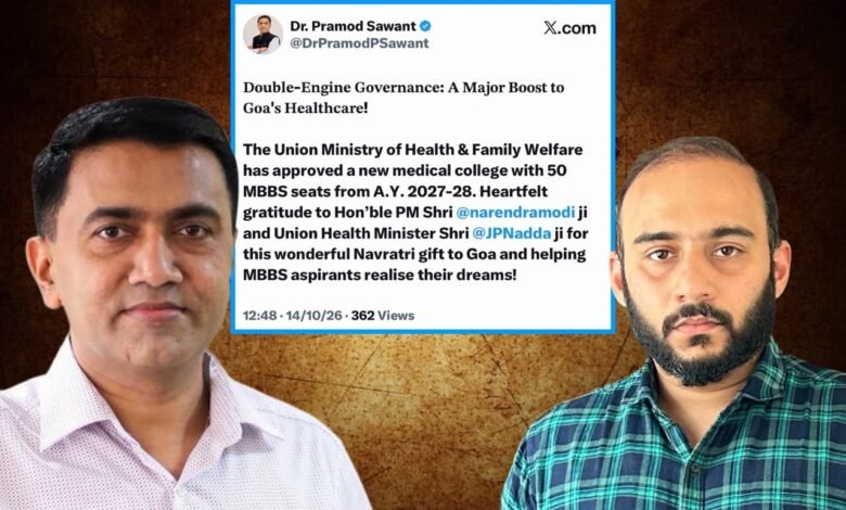 Establish a New Medical College at South Goa District Hospital: Prabhav Naik