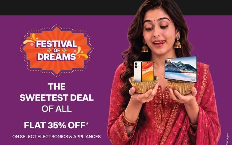 Croma Festival of Dreams 2026: Up to 35% Off on Electronics, ₹45,000 Cashback and Exchange Benefits